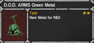 D.O.D. ARMS Green Metal Itembox.png