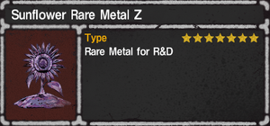 Sunflower Rare Metal Z Itembox.png